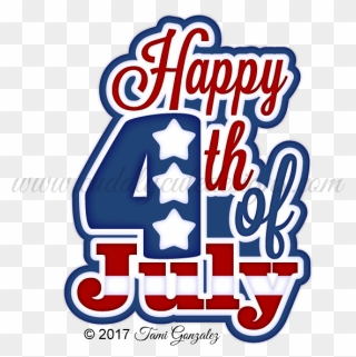 Transparent Happy 4th Of July Clip Art - Page Layout - Png Download
