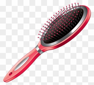 Clip Art Hair Brush - Png Download