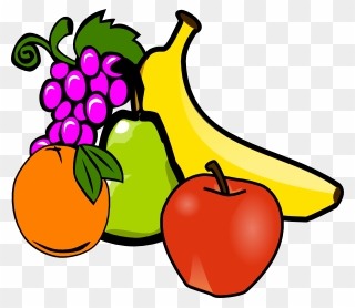 Fruit And Vegetables Clipart Fruit Clipart Png - Transparent Fruit And Vegetables Clipart