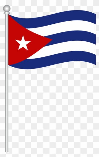 Flag Of Cuba,flag,cuba,world Flags,free Vector Graphics,free - Flag Cuba Png Clipart