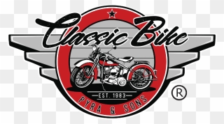 Classic Bike - Classic Bike Logo Clipart