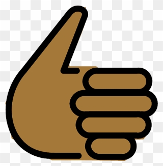 Thumbs Up Emoji Clipart - Thumb Signal - Png Download