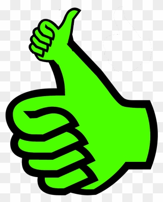 Red Thumbs Up Sign - Clipart Thumbs Up Gif - Png Download