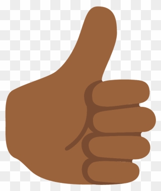 Thumbs Up Emoji Clipart - Thumb Signal - Png Download