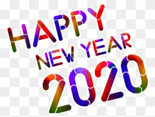 Happy New Year 2020 Png Clipart