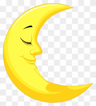 Free Moon Clipart Free Clipart Image Graphics Animated - Moon Sleep Png Transparent Png