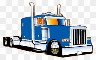 Trucking Vector 10 Wheeler Truck Clip Art Free Download - Peterbilt Trucks Png Transparent Png