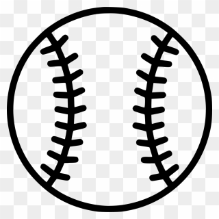 Baseball Svg Png Icon Free Download - Baseball Ball Vector Png Clipart