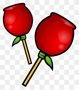 Candy Apple Clipart - Png Download