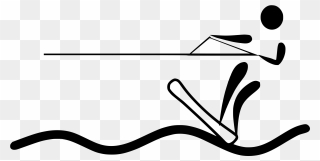 Baseball Tail Png - Wakeboard Pictogram Clipart