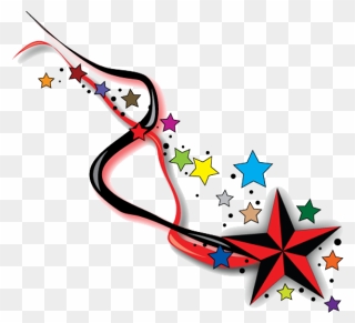 Shooting Star Clipart All Star - Star Tattoo Designs Png Transparent Png
