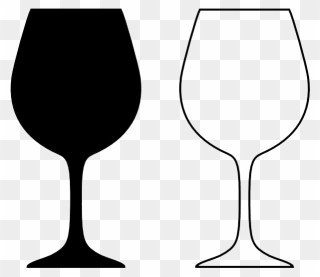 Wine Glass - Wine Glass Shape Clipart