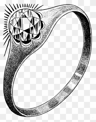 Photography - Clipart Ring Black And White - Png Download