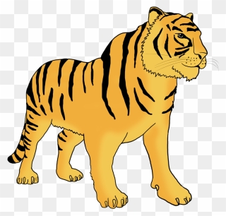 Bengal Tiger Clipart - Bengal Tiger - Png Download