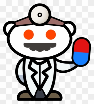 Dr Mario Mains Subreddit Snoo - Reddit Snoo Clipart
