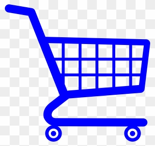 Red Shopping Cart Logo Clipart