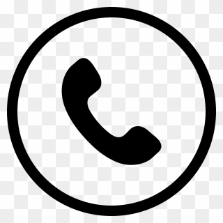 Contact Png Icon - Circle Phone Icon Png Clipart