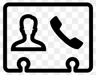 Transparent Contact Clipart - Icon - Png Download