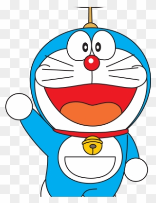 Doraemon Clipart Happy - Cartoon - Png Download