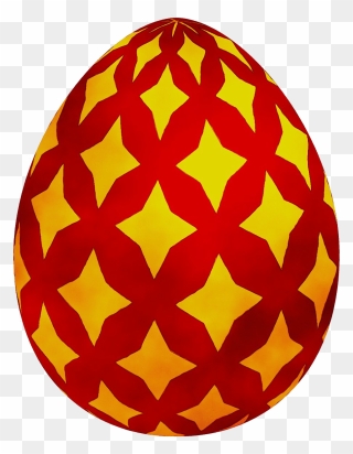 Orange Easter Egg Png Transparent - Easter Egg Png Clipart