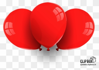 Transparent Red Balloon Clipart - Balloon - Png Download