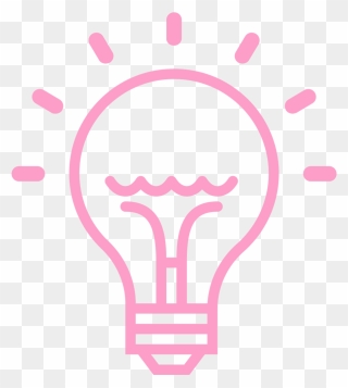 Icon-09 - Transparent Background Lightbulb Clipart - Png Download
