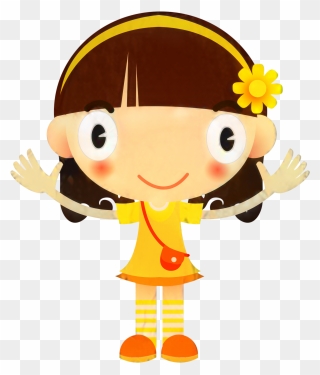 Thumb Image - Kid Girl Clipart Png Transparent Png