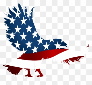 American Eagle Flag Transparent Png Clip Art Image