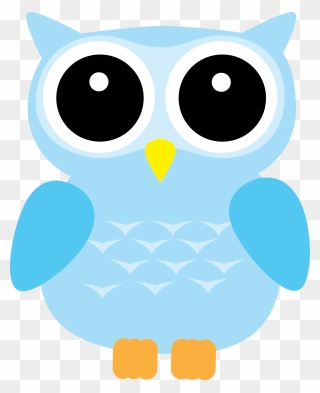 Snowflake Owl Clipart Png Free Download Blue Owl Clipart - Blue Owl Clip Art Transparent Png