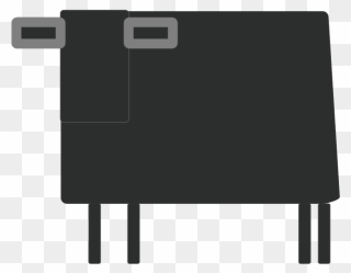 Square Cow Png Clip Art - Electronics Transparent Png