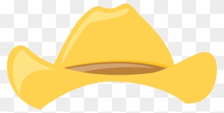 Download 4shared - Yellow Cowboy Hat Clipart - Png Download