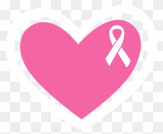 #pink #pinkribbon #breastcancer #ribbon #awareness - Heart Clipart