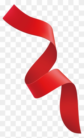 Red Ribbon Red Ribbon - Realistic Red Ribbon Png Clipart