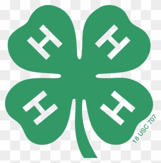 Schedule For The 2018 Spencer County 4-h Fair - 4 H Clover Clipart