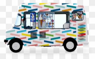 Icon Magazine Rethink, Rhyl - Ice Cream Van Designs Clipart