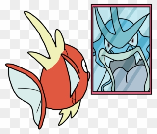 Making A Splash, A La Magikarp - Gyarados Clipart