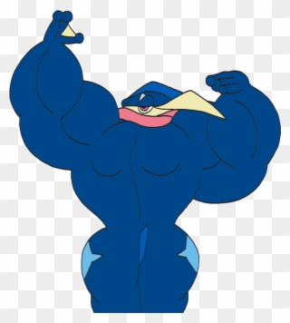 Thumbnail For Version As Of - Greninja Muscle Growth Clipart