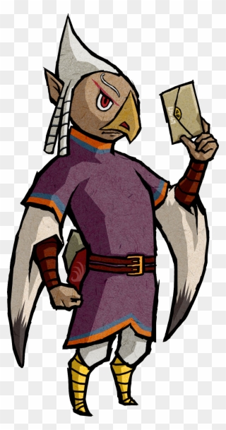 Quill Official Art Fromzelda Wind Waker - Rito Breath Of The Wild Clipart