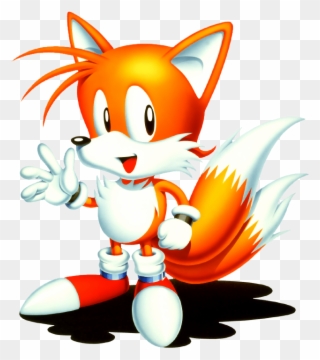 Miles "tails" Prower From The Sonic Videogames Doesn't - Miles Tails Prower Classic Clipart