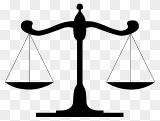 Lawyer Clipart Criminal Lawyer - Scales Balance - Png Download