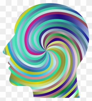 Human Head Hypnotic Head Download Halftone - Human Head Clipart