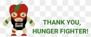 Donation Confirmation - San Antonio Food Bank Hunger Fighter Clipart