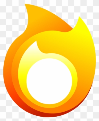 Flame - Circle Clipart