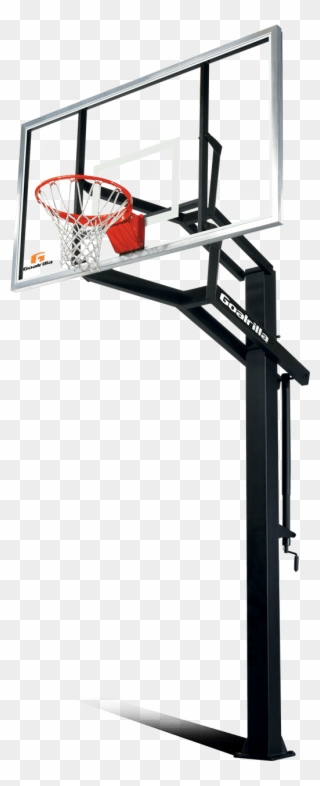 Basketball Court Side View Clipart Collection Solar - Goalrilla Basketball Hoops - Png Download