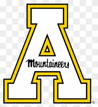Appalachian State Mountaineers - App State Football Logo Clipart