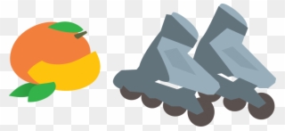 Mangos And Rollerblades - Animated Roller Blades Clipart