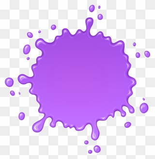 Purple Paint Splatter Png - Purple Paint Splatter Png Background Clipart