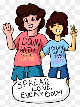 Down With Hate Frisk Clipart