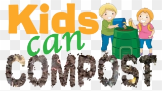 Kids Can Compost Clipart