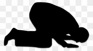 Then Saying Takbir, Fall Prostrate On The Ground, In - Sujud Png Clipart